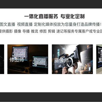 北京直播课件制作短视频制作北京大型活动录像的拍摄公司