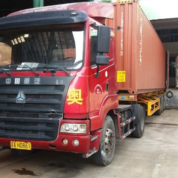 容奇港集装箱拖车运输