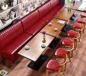 天津饭店实木餐桌椅铁艺餐桌椅主题餐厅餐桌椅