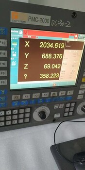 上海团结普瑞玛激光切割机PMC2000发格系统CNC8070维修