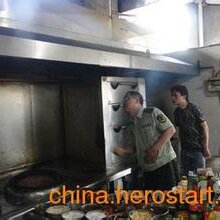 消防企业保证烟道清洗无油污油烟罩清洗排风通畅图片