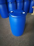 原平蓝色双环200L全新料纯料桶食品桶塑料桶包装桶一元醇正丁醇原料桶价格实惠