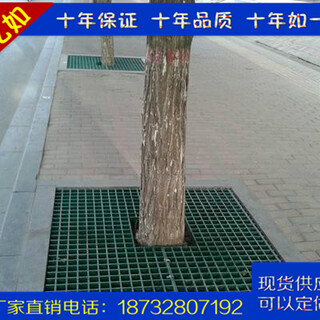 方孔网格护树板/25型绿色树围子/市政护树框图片1