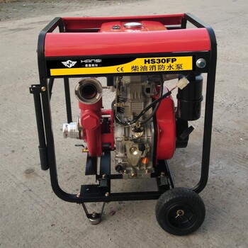 张家口市3寸柴油机动力消防泵