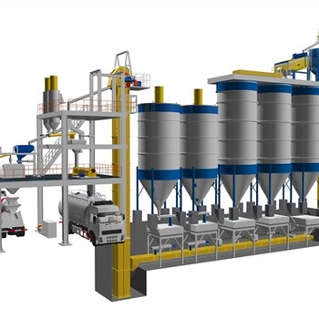 干粉砂浆生产线厂家干混砂浆设备预拌砂浆设备公司江加供