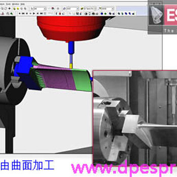 数控机床编程软件那个好ESPRIT5轴切割编程软件尽在上海迪培