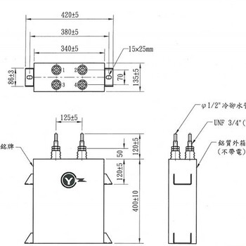 全新原装，直接电容器HMD-09-U1200S，900VDC1200UF1200A