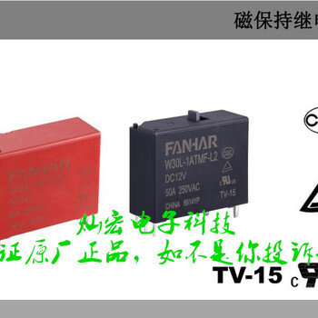 全新原装Fanhar继电器W30L-1ATM-L2-DC12V