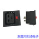 广东生产厂家供应IEC母座模块，PDU专用防脱插座