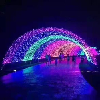 北京首都大型梦幻灯光秀璀璨盛宴灯光产品厂家