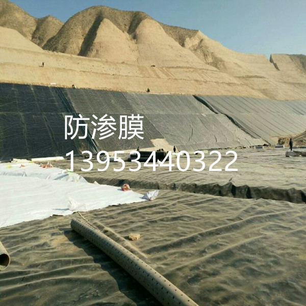 河南信阳鱼塘边坡防渗膜-0.5mm防渗膜推广与使用