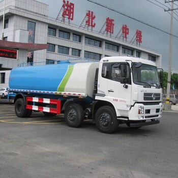 湖北新中绿东风新款153洒水车（国510.29方）