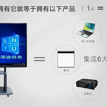 在郑州培训班和辅导班也需要深途公司的65寸多媒体教学一体机
