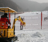 儿童雪地挖掘机游乐设备滑雪场一站式采购服务推土机卡丁车