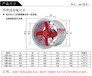 CBF-400厂用隔爆型防爆轴流风机