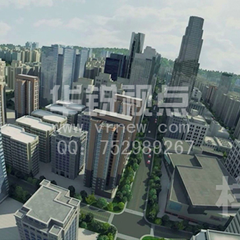 VR城市规划设计，虚拟现实内容制作，北京华锐视点