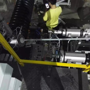塑钢缠绕管挤出机克拉管设备管材生产线厂家