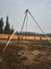 优质铝合金三角立杆机出厂价格12米电线杆三角拔杆生产厂家河北霸州出售水泥杆立杆机