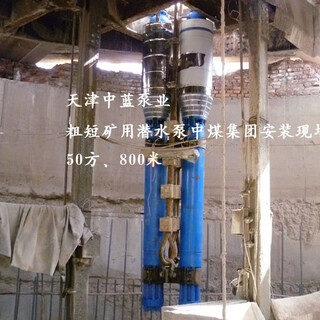 中蓝半不锈钢粗短矿用泵/高扬程矿用泵图片2