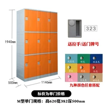 洗澡堂衣柜員工塑料更衣柜儲(chǔ)物柜多層單開門寄存柜換衣柜存包柜子