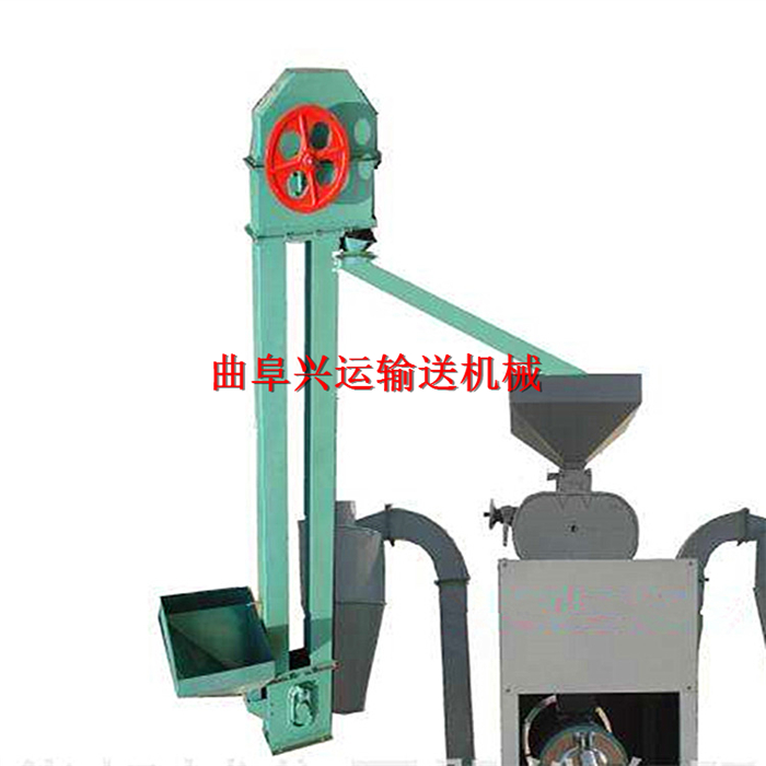 宜春市农业粮食斗式提升机 水泥粉链式斗提机设计