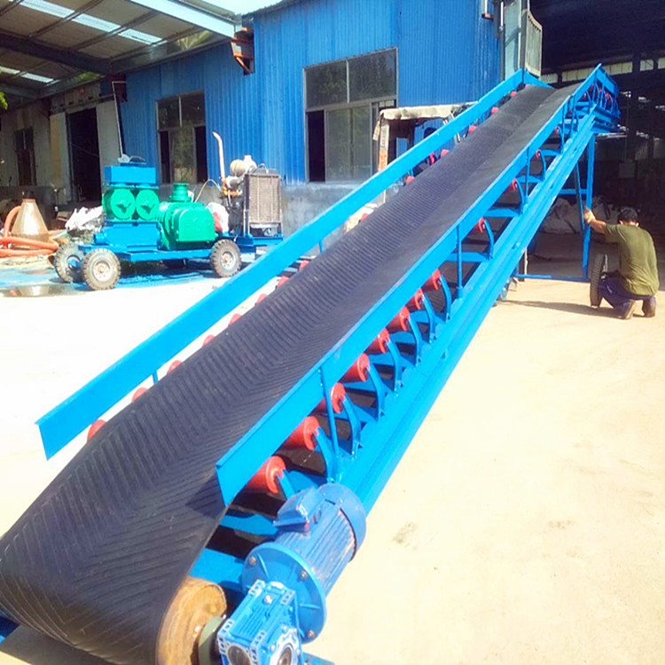 郴州市袋装水泥装车输送机 电动滚筒带式输送机厂家