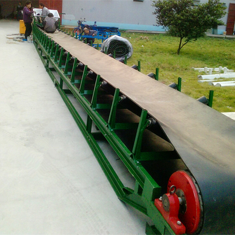 菏泽市粮食装车输送机12米带式输送机定做