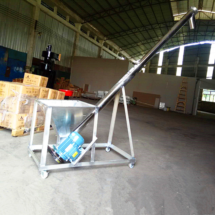 漯河市沙子装车螺旋提升机 TL16颗粒提升机定做