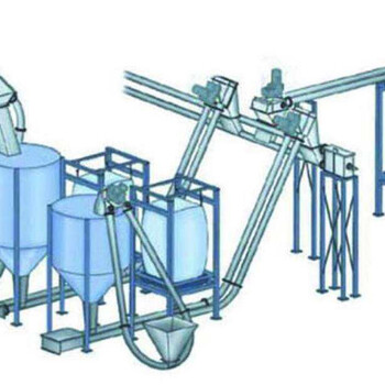 生产管链输送机报价粉体料管链机开封