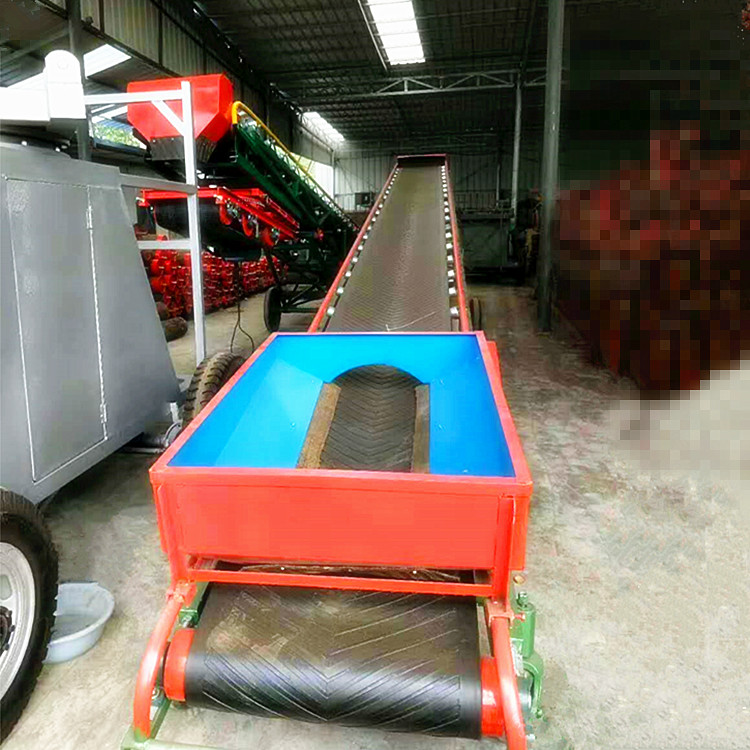 粮食装车输送机正反转带式输送机农用化肥输送机组合