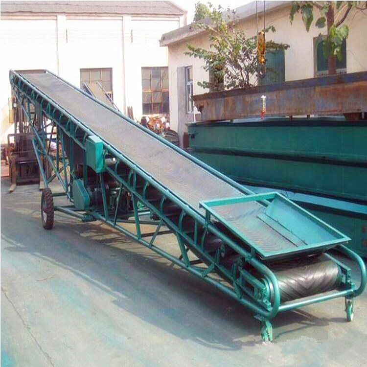滁州市砖块装车皮带输送机50斤袋装大米输送机加工