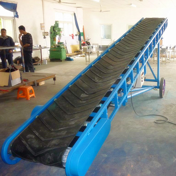 滁州市移动式沙子输送机箱货装车皮带输送机加工