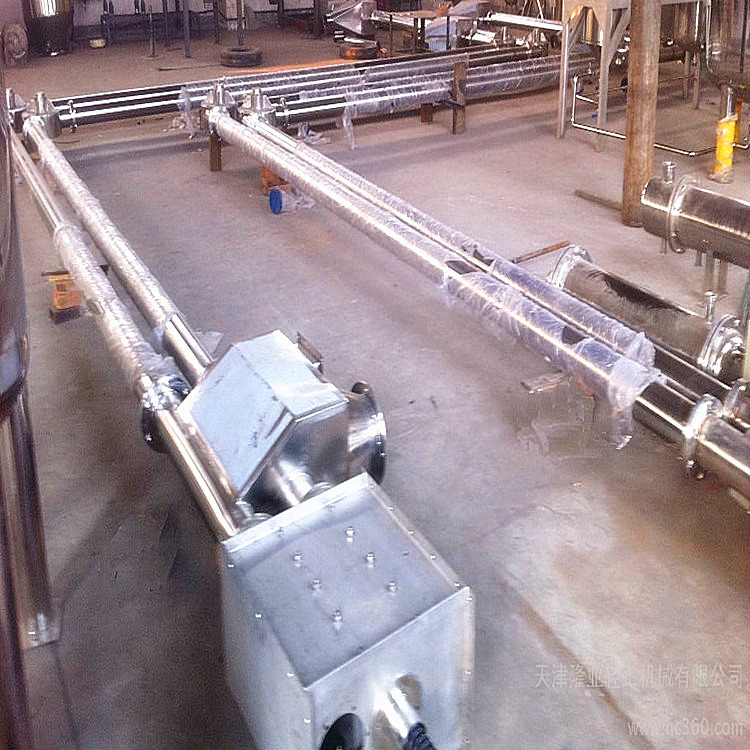 蚌埠市氧化铝粉管链输送机不锈钢管链输送机生产