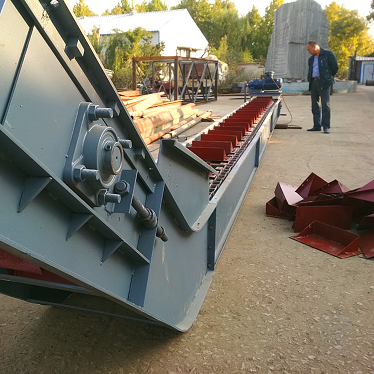长沙市石灰渣刮板输送机电厂粉料刮板输送机价格qk