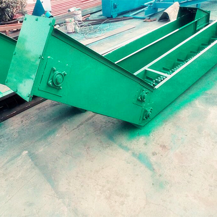 汉中市沙石刮板输送机铸钢T型刮板输送机生产qk