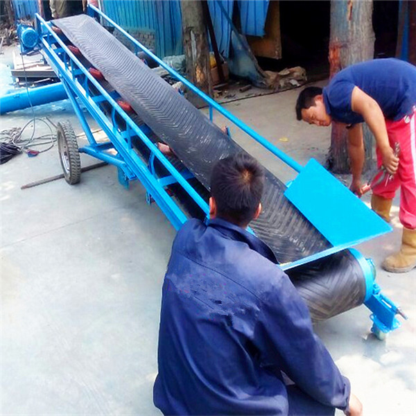 无锡市式灰渣传送带码头卸船皮带输送机生产qk