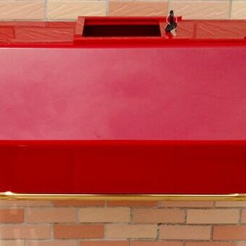 活动箱亚克力箱透明箱红色箱