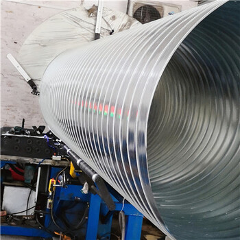 佛山新诚厂家生产Q235B焊接无缝螺旋风管