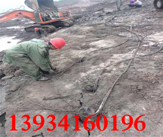 安徽亳州矿山施工开采石头代替放炮的机器价位