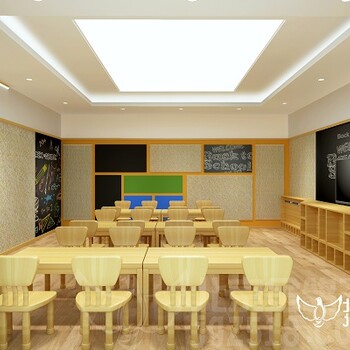 武汉大型幼儿园装修设计公司装修设计方案好的金鸽子