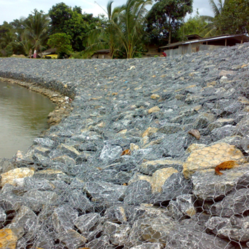 黑龙江贴坡式跌水修建堤岸防扩张石笼网垫