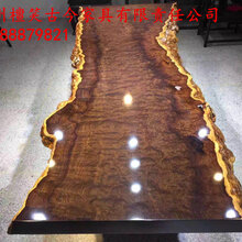 福建福州实木家具老板桌餐桌茶桌根雕茶盘茶桌原木家具图片