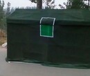 枣庄防风防雨帆布帐篷工地专用帐篷价格图片