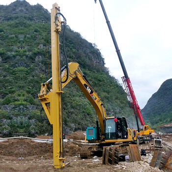 挖改钻机，凿岩机、真正实现了一机多用挖斗+破碎锤+挖改钻等