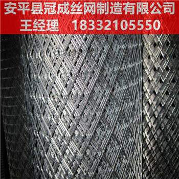 安平钢板网厂家生产镀锌钢板网规格孔型/冠成