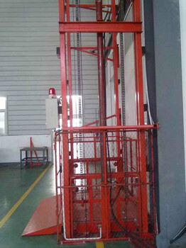 升降货梯sjd3-18米导轨式液压货梯仓库厂房电动货梯平台室外固定升降机