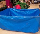 帆布蓄水池生产厂PA750抗老化防渗水篷布帆布储水池加工