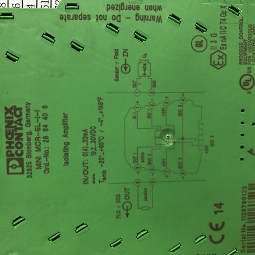 福建MCRS1050UISWDCINC短路隔离器菲尼克斯