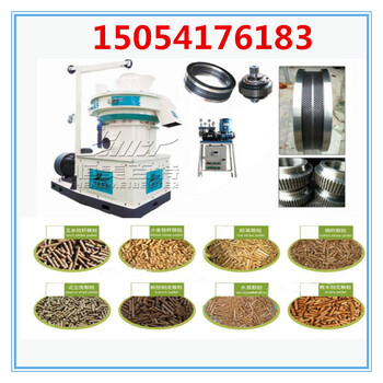 江苏稻壳颗粒机竹屑颗粒机新型生物质燃料造粒机生产线