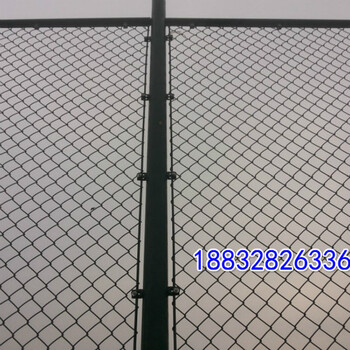 球场勾花组装围栏网球场绿色勾花网菱形网